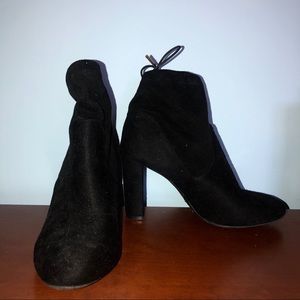 Suede booties 🌸💞